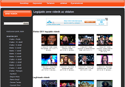 Zene-videok.hu - Klippek, zenés videók oldala