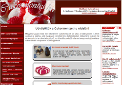 Cukormentes.hu - Cukorbetegséggel és diabetikus ételekkel foglalkozó oldal